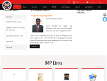 Tablet Screenshot of icairaipur.org